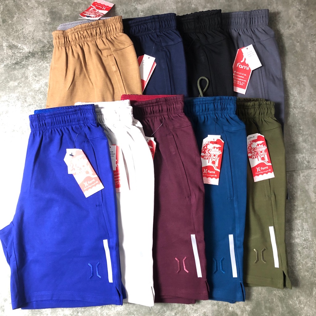 Quần đùi thun vải cao cấp, có bigsize