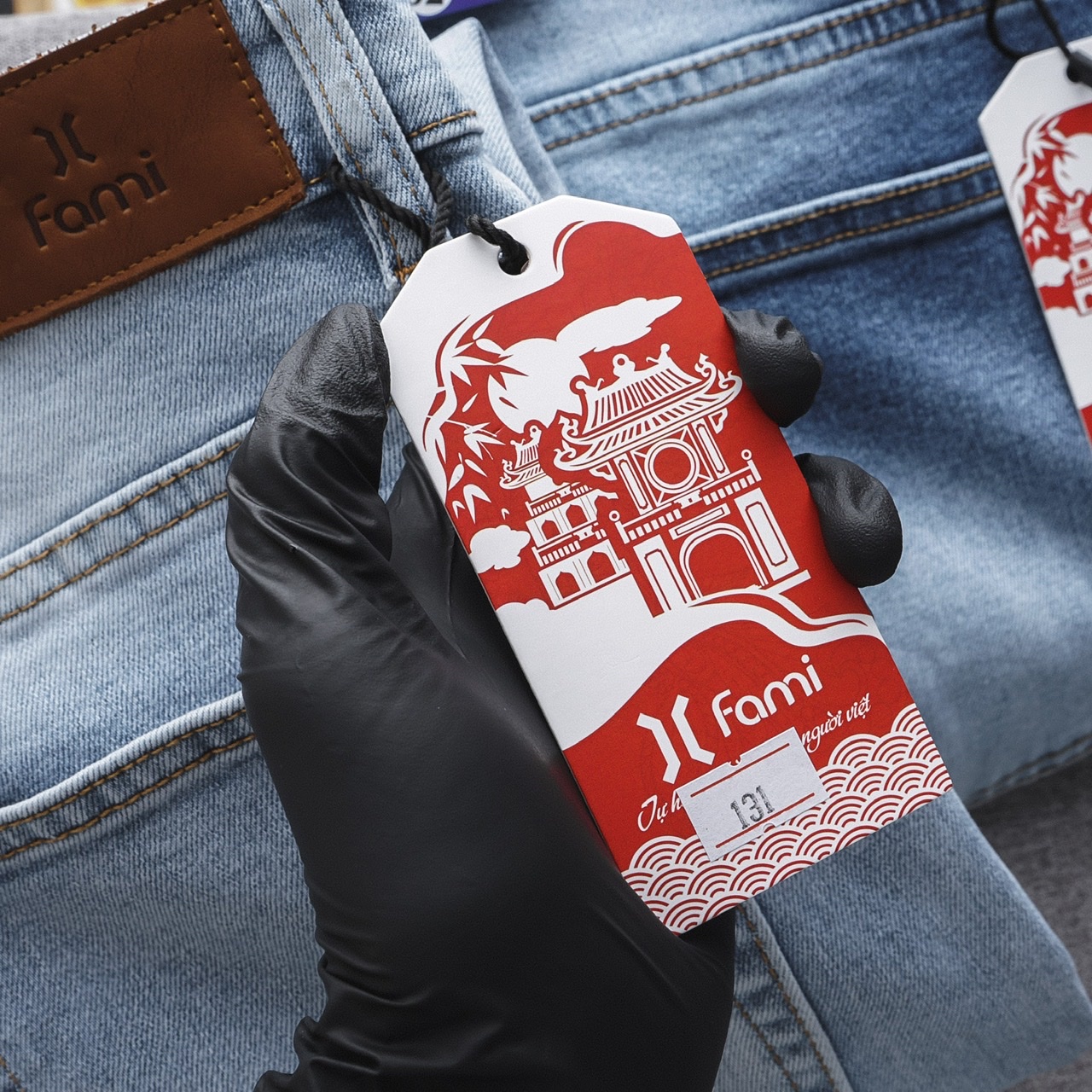 Quần jean Fami Wearlight slimfit, có bigsize