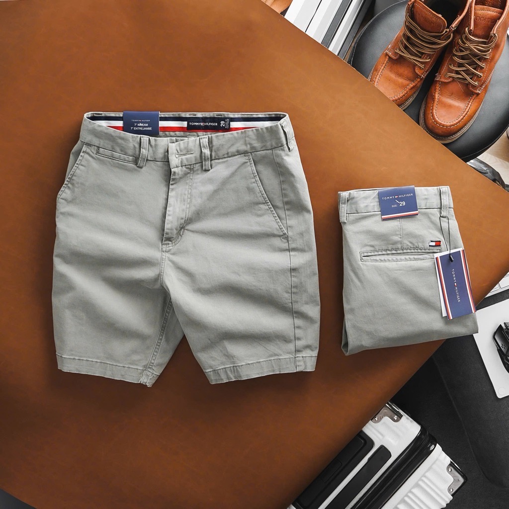 Quần shorts kaki Nam Tommy