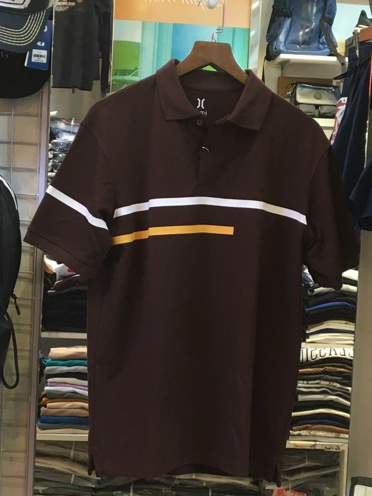 Áo polo Fami coton cá sấu in họa tiết mẫu 2003, có bigsize