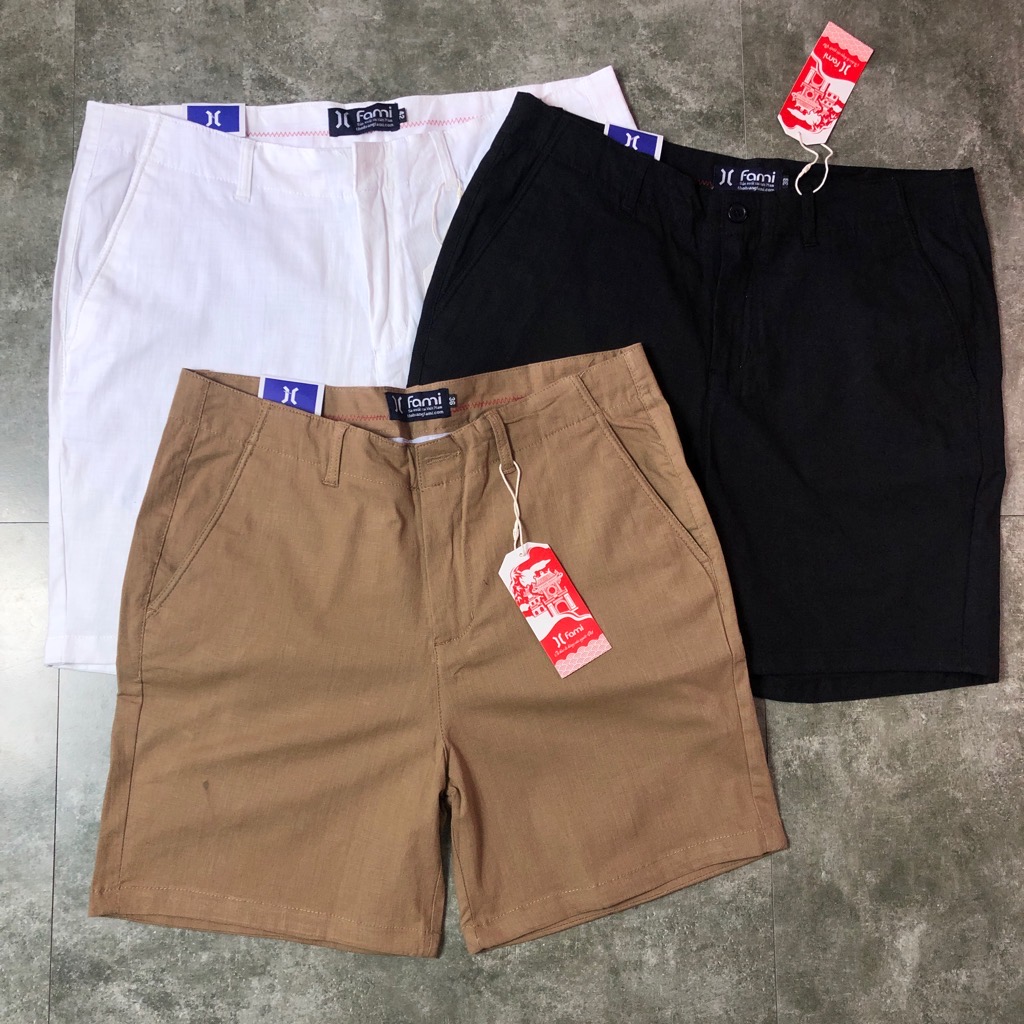 Quần đùi Linen Nam, có bigsize