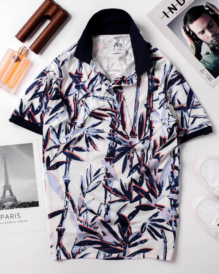 Polo ZR hoạ tiết