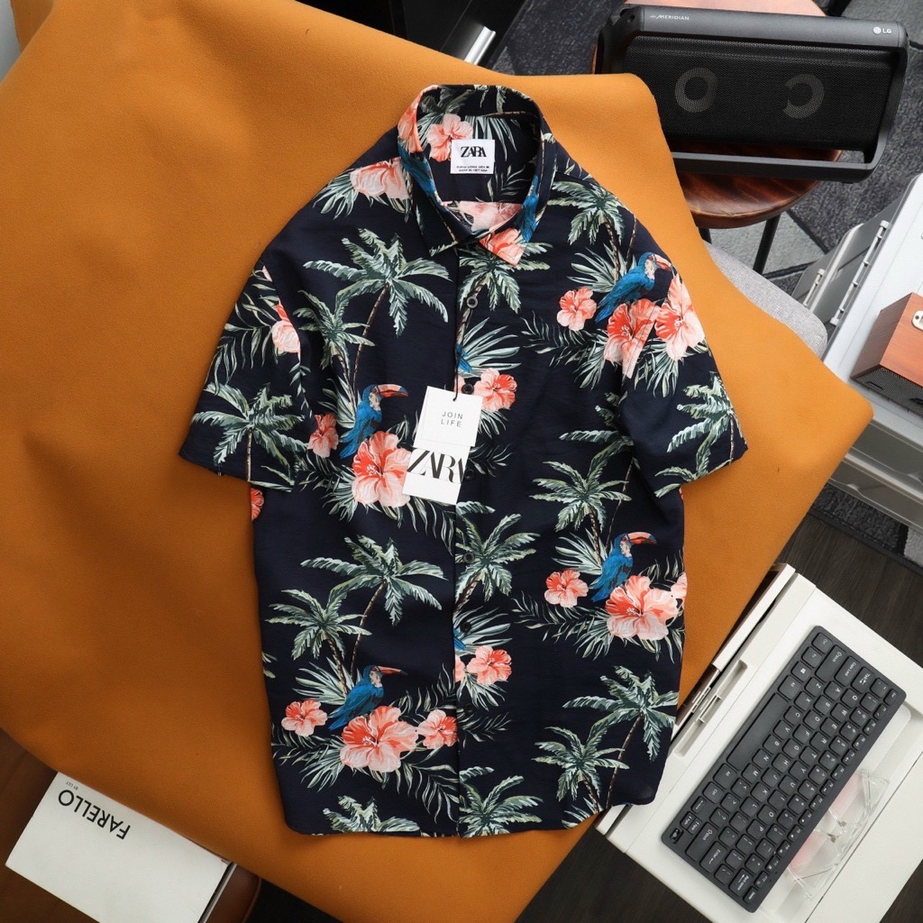 Áo sơ mi Nam flora mẫu mới 2025