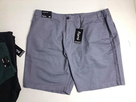 quần short kaki lưng thun bigsize