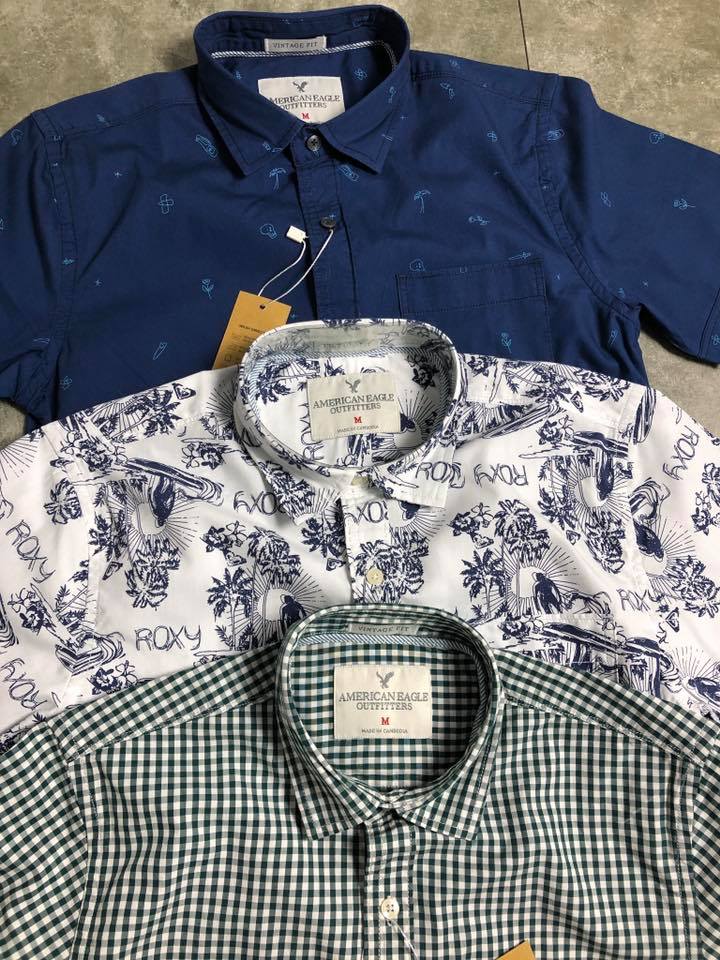 sơ mi ngắn tay bigsize sọc caro coton