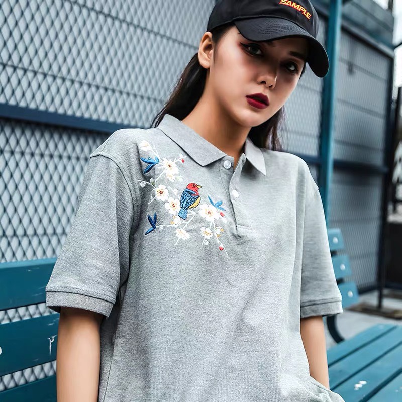 Áo polo thêu cho Nam mẫu mới