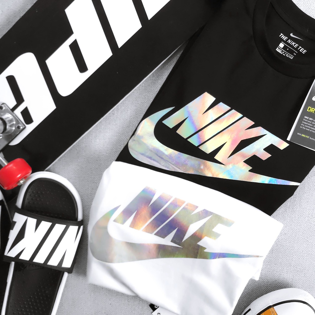 Áo thun Nike coton cao cấp in chuyển màu