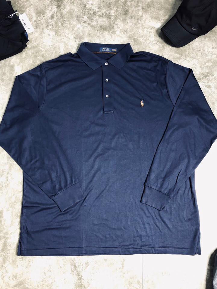 áo polo dài tay sale, có bigsize tới 100kg