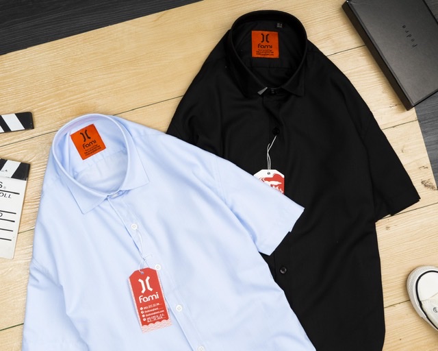 Áo sơmi ngắn tayThời Trang CAROLLAcoton lụa cao cấp, có bigsize