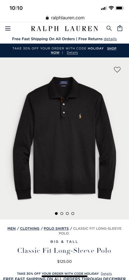 áo polo dài tay sale, có bigsize tới 100kg