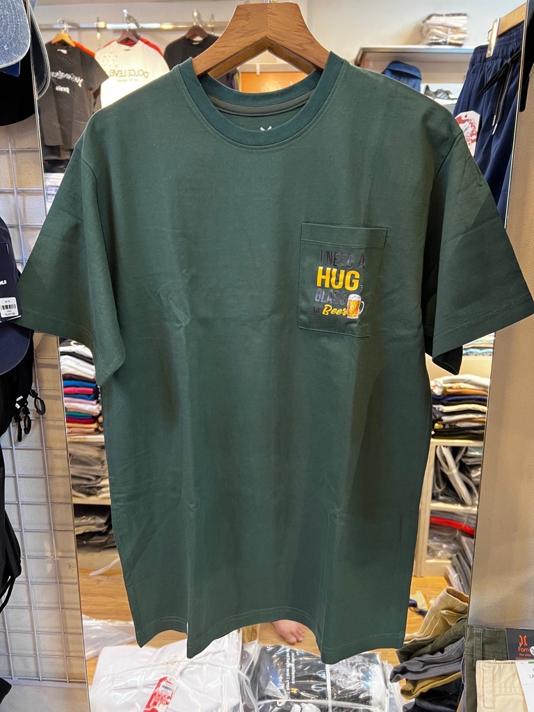 Áo thun cổ tròn coton sale 50%