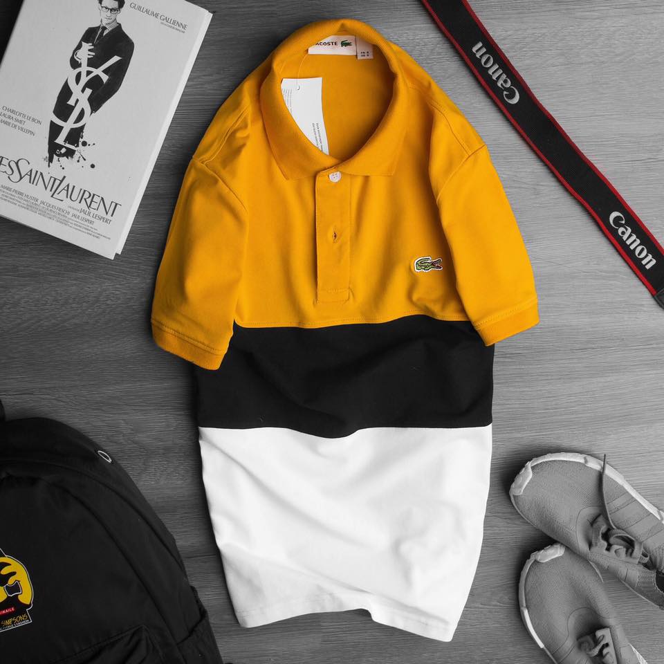 áo polo lacos phối