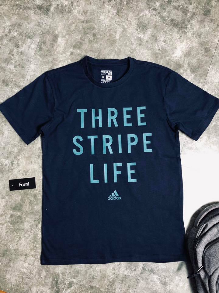 áo thun adidas coton in graphic