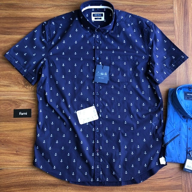 Sơmi ngắn tay McNeal xuất khẩu bigsize