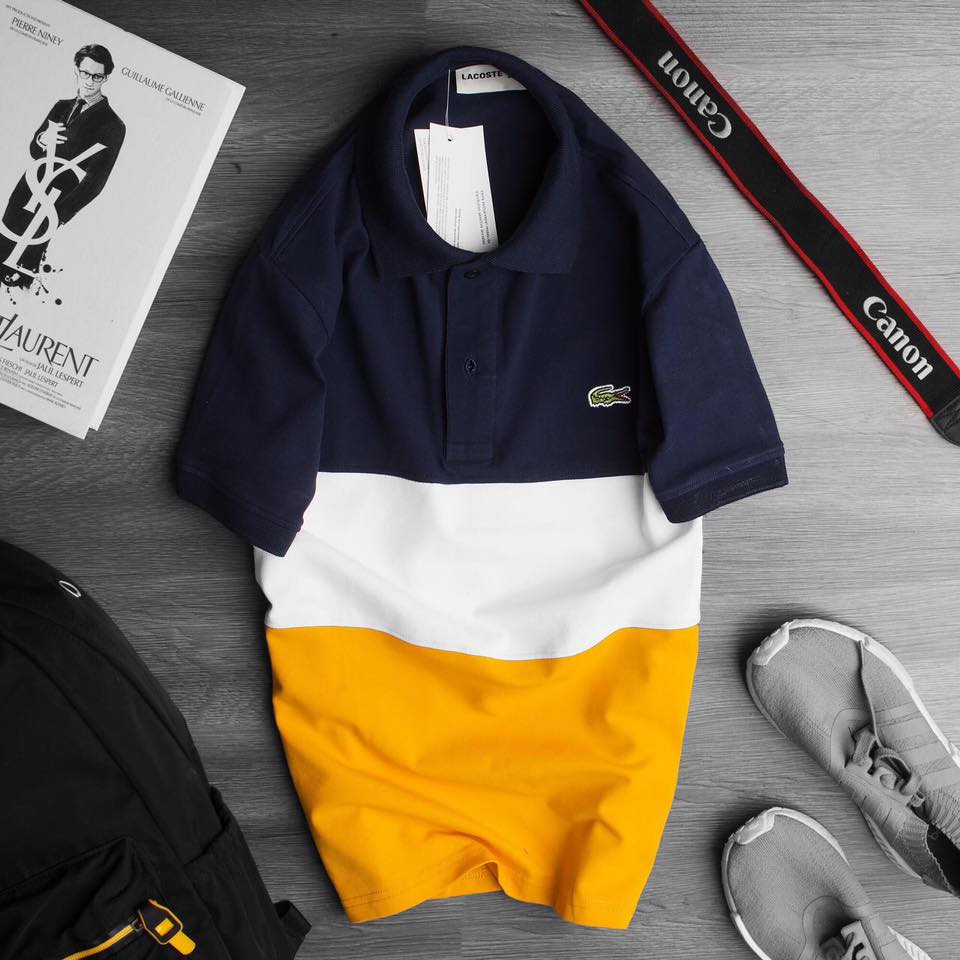 áo polo lacos phối