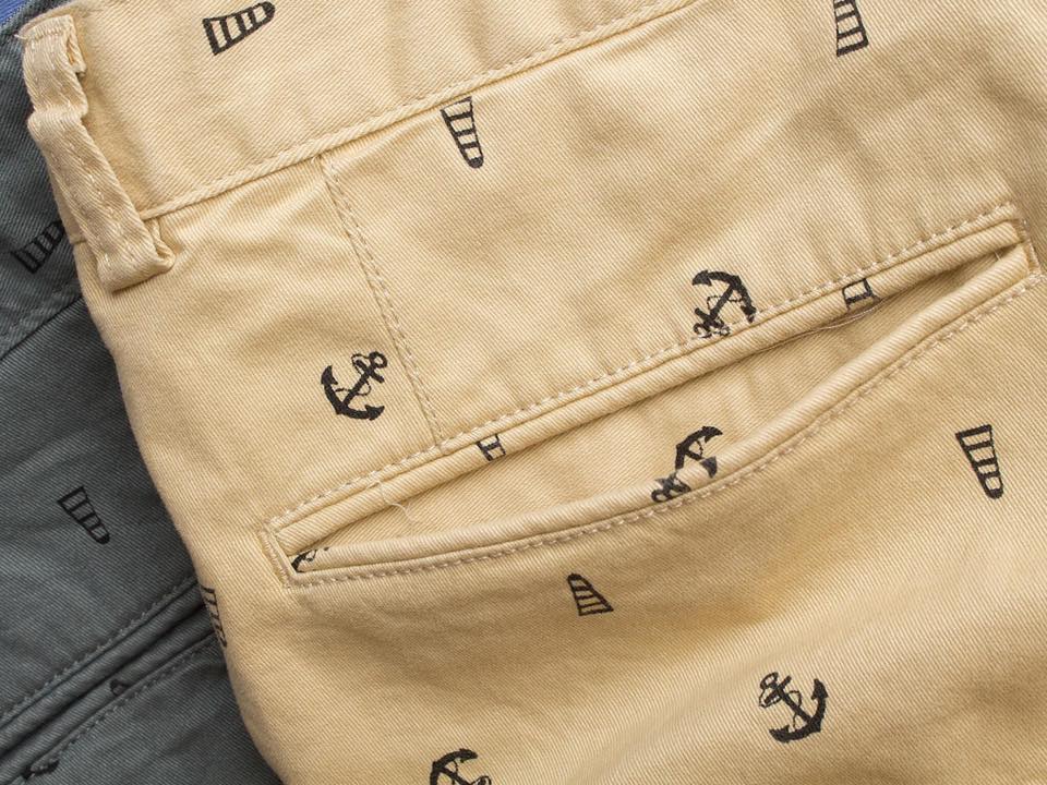 quần sọt nam họa tiết nhỏ