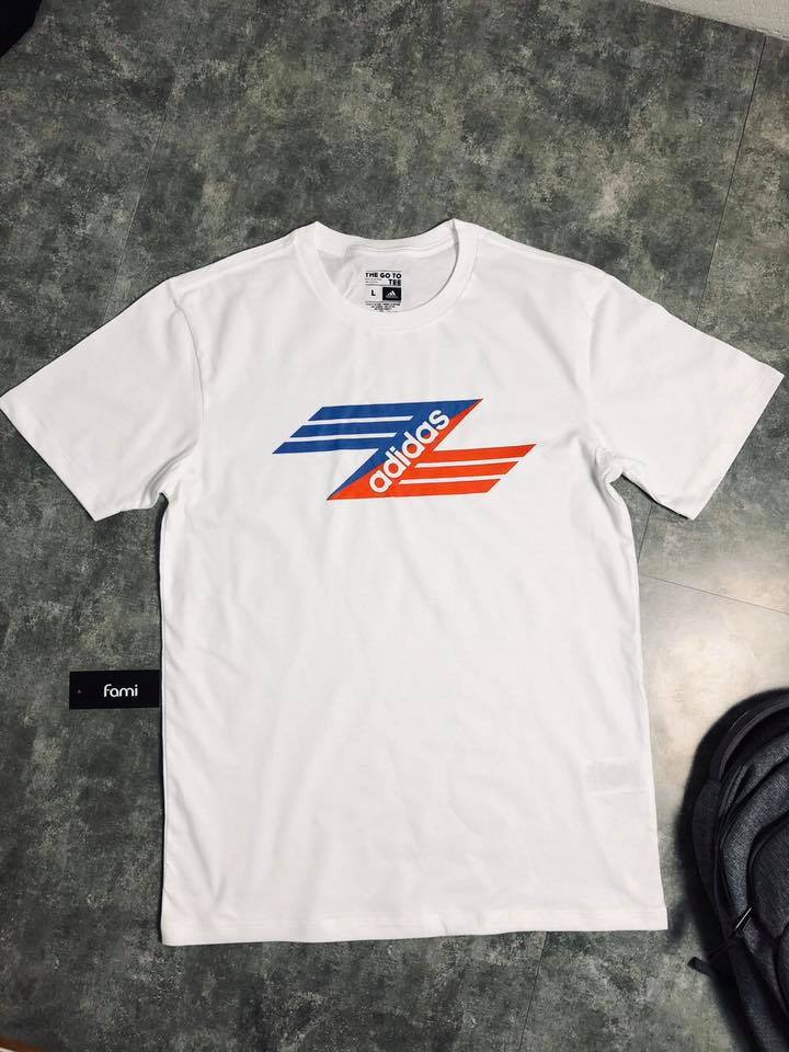 áo thun adidas coton in graphic