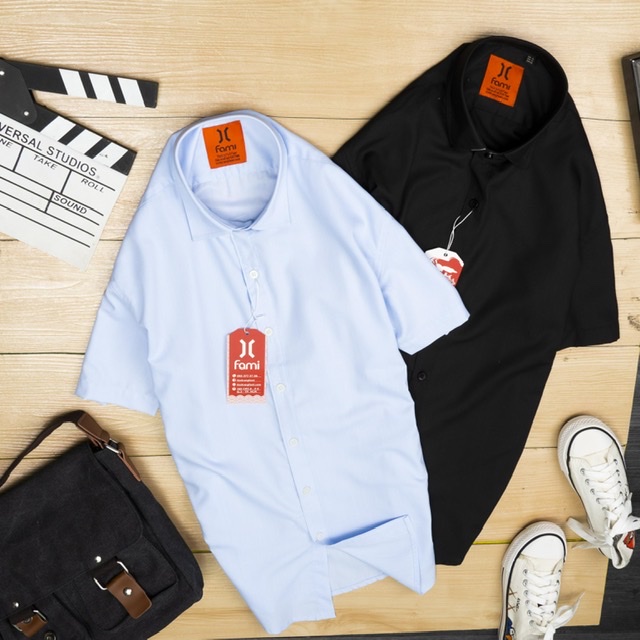 Áo sơmi ngắn tayThời Trang CAROLLAcoton lụa cao cấp, có bigsize