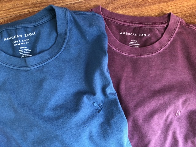 Áo thun trơn American Eagle