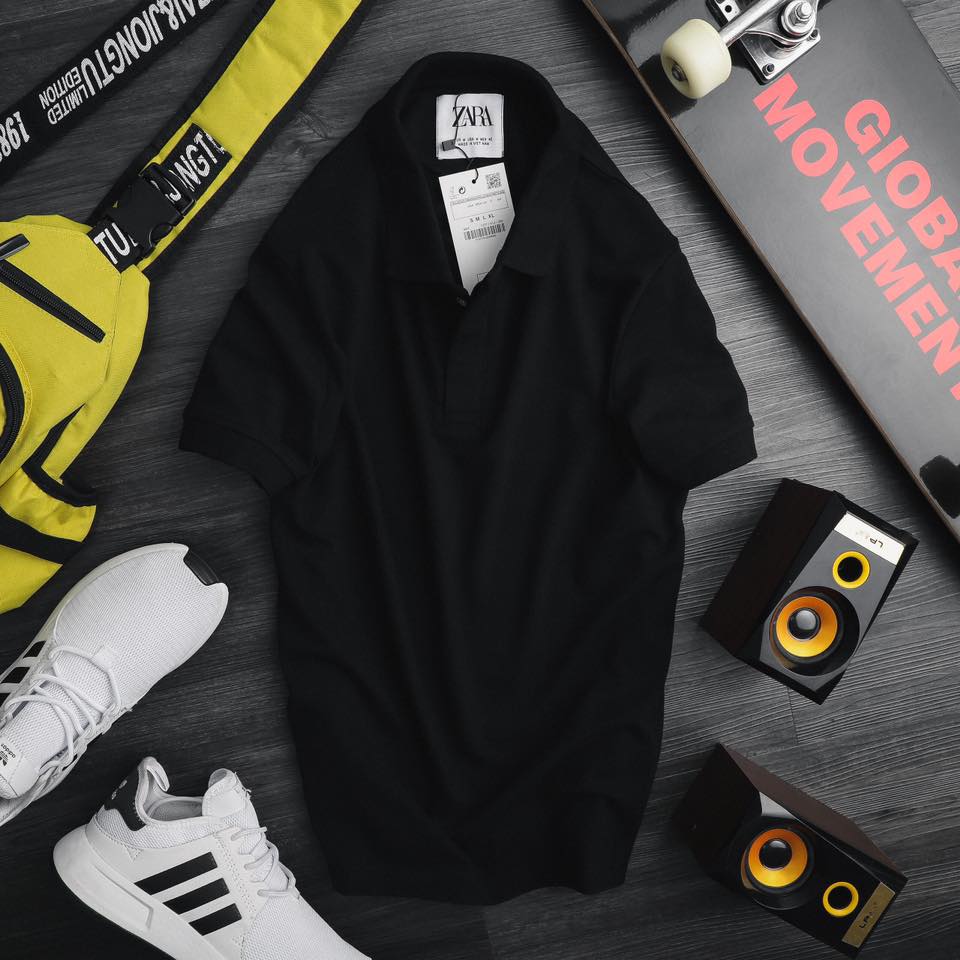 áo polo zara cotton
