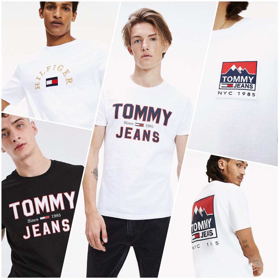 áo thun cotton tommy