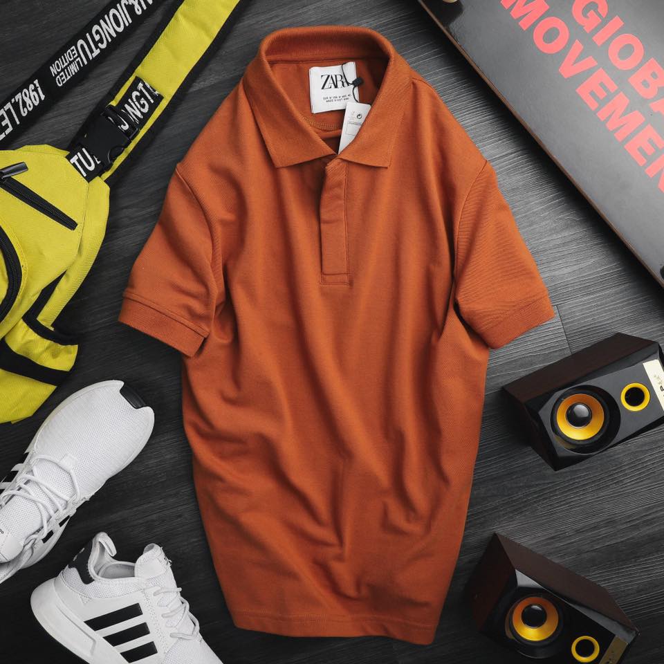 áo polo zara cotton