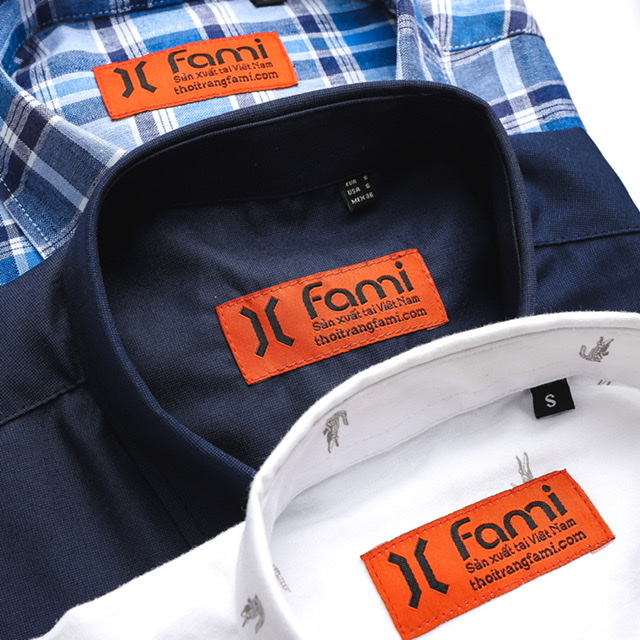 Sơmi ngắn tay họa tiết coton, có bigsize