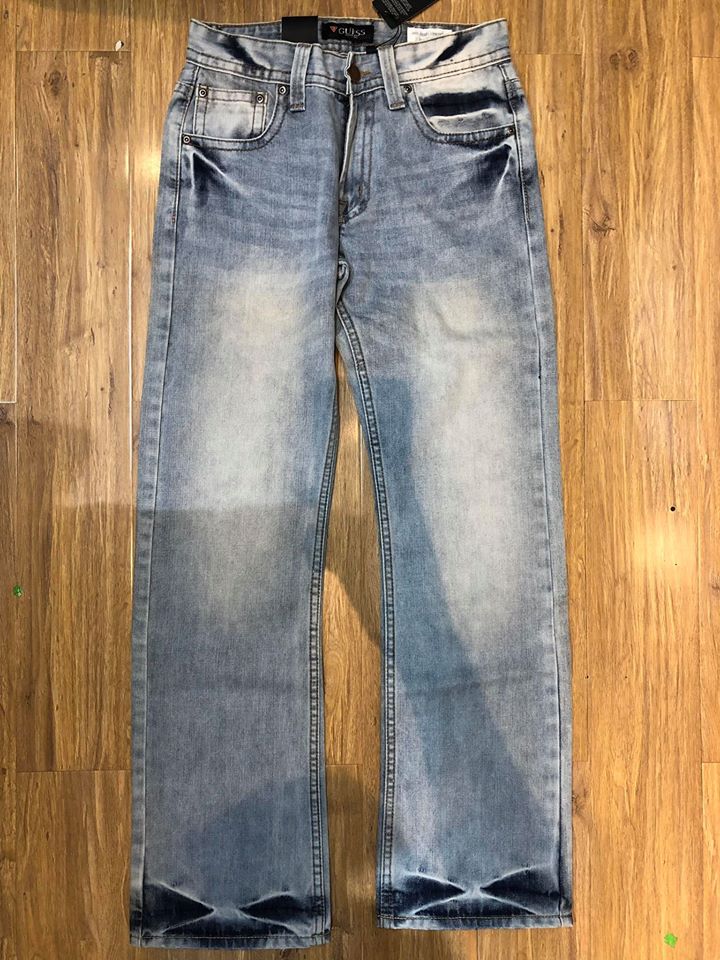 Quần jean ống suông sale