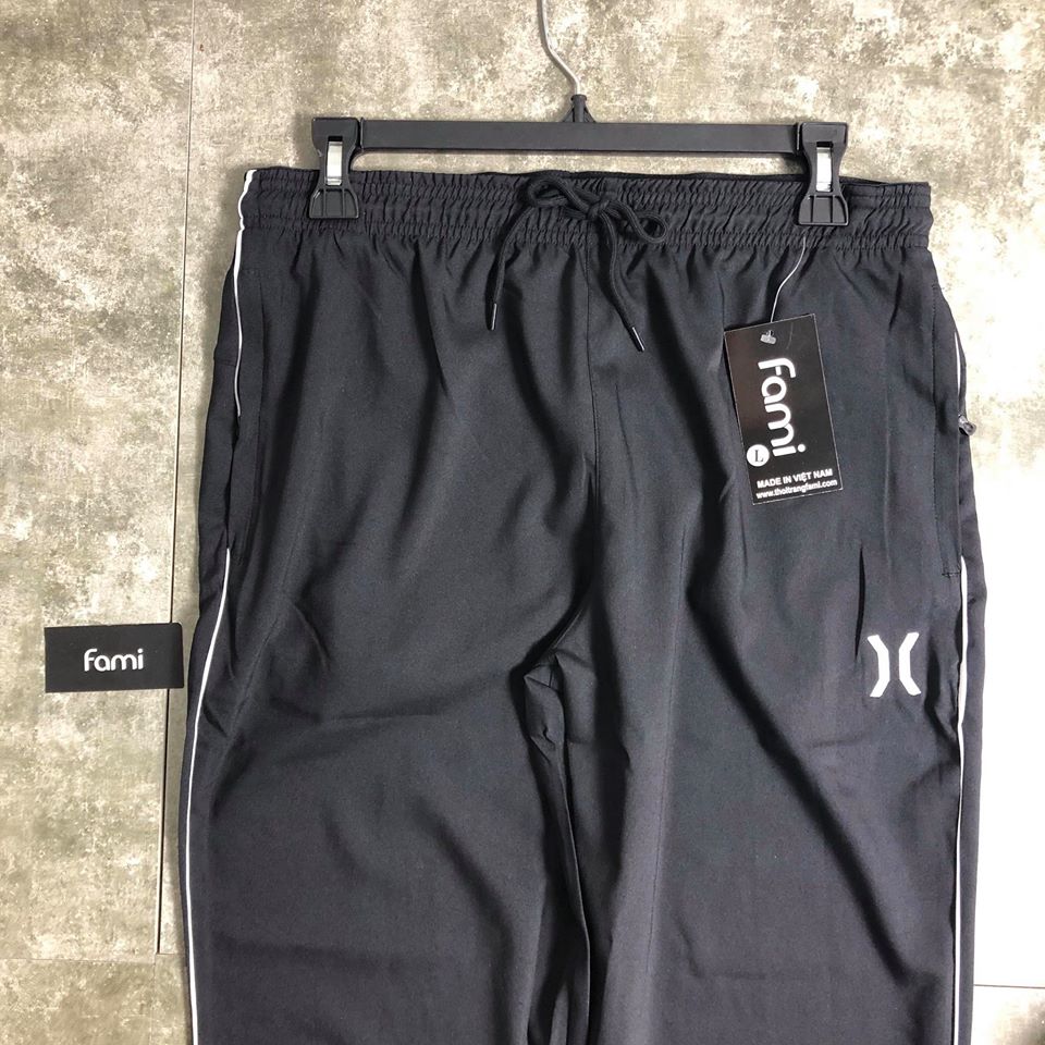 ▶ Quần thể thao vải dù, kiểu suông, có bigsize