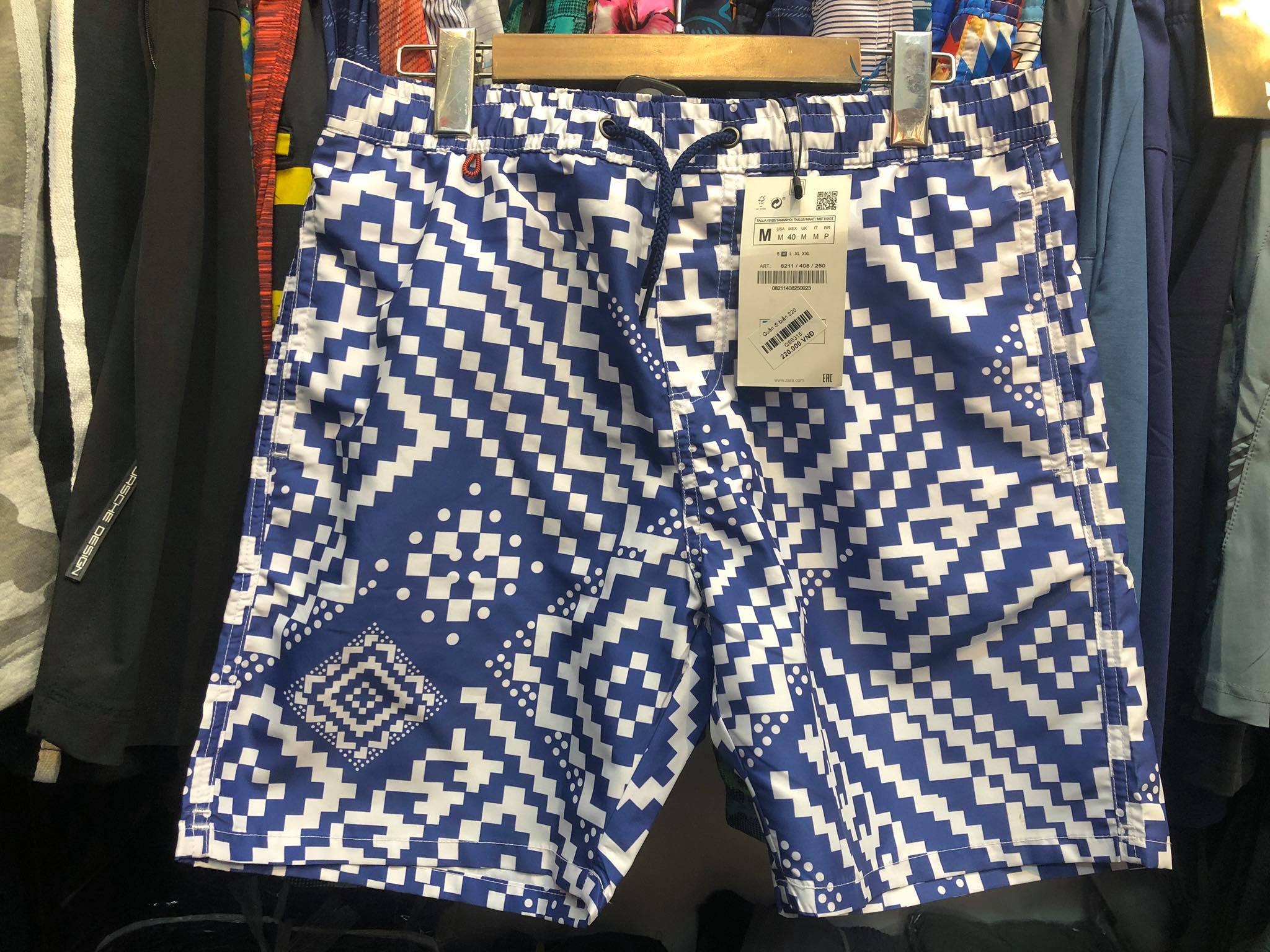 quần short đi biển sale