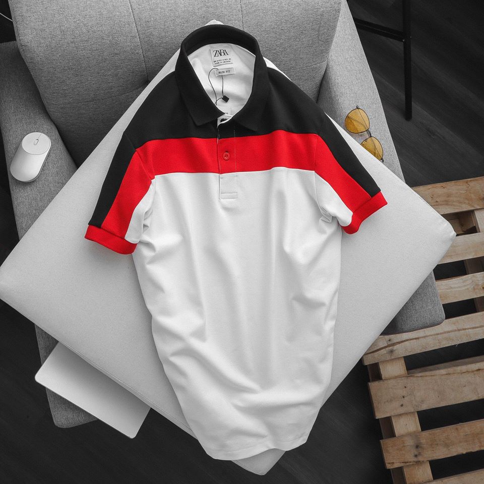 áo polo bigsize phối màu