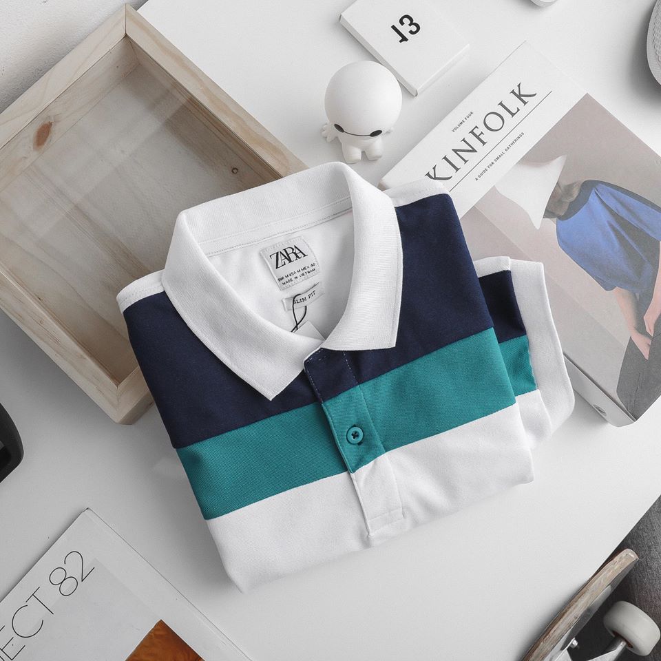 áo polo bigsize phối màu
