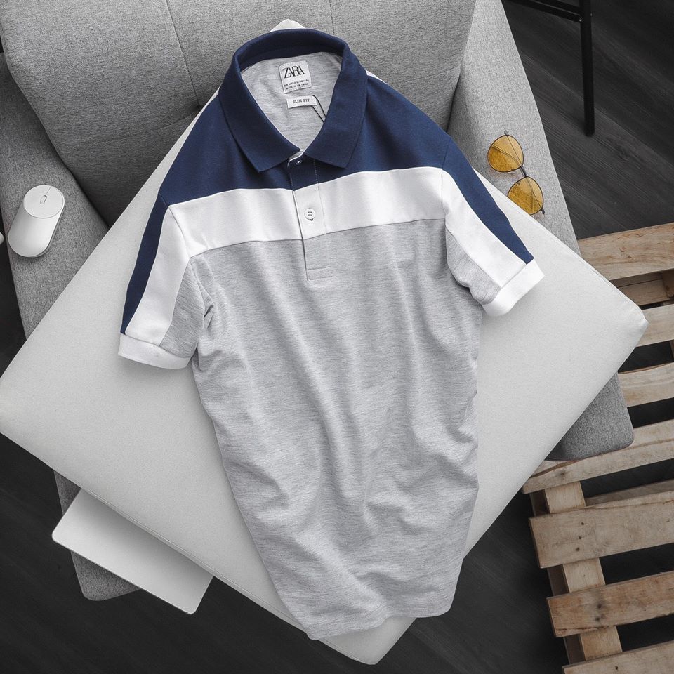 áo polo bigsize phối màu