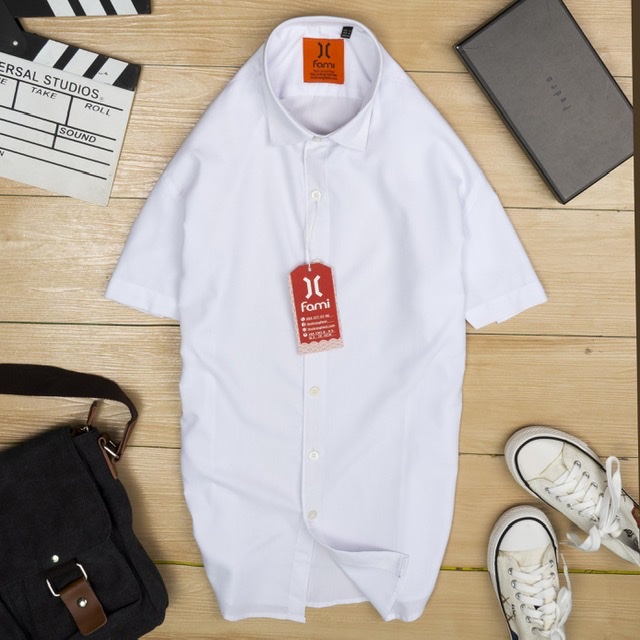 Áo sơmi ngắn tayThời Trang CAROLLAcoton lụa cao cấp, có bigsize