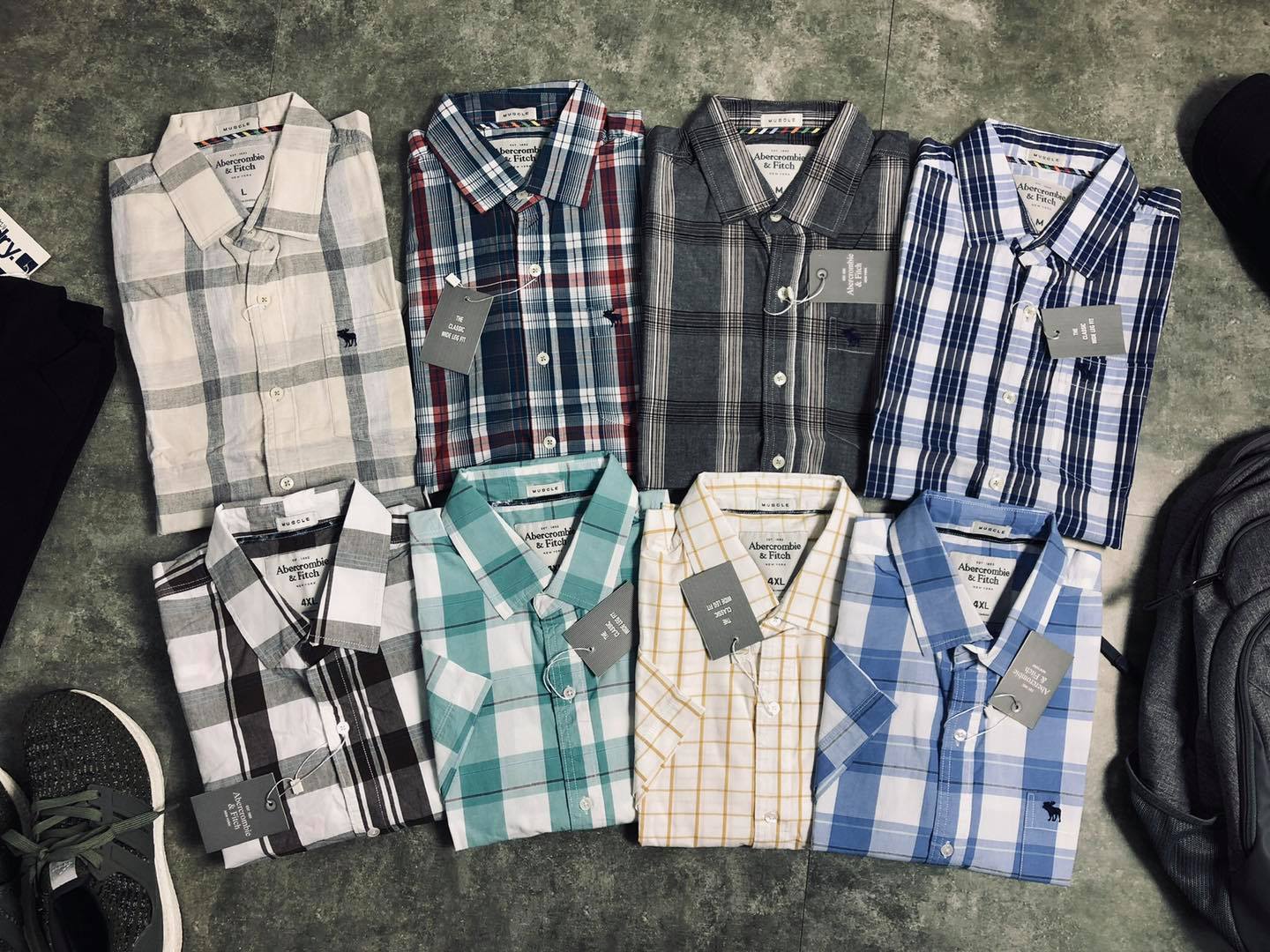 Quần áo xuất khẩu Nam, có hàng big size, size lớn XL 2XL 3XL cho ngươi cao to bự con