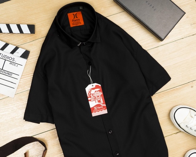 Áo sơmi ngắn tayThời Trang CAROLLAcoton lụa cao cấp, có bigsize