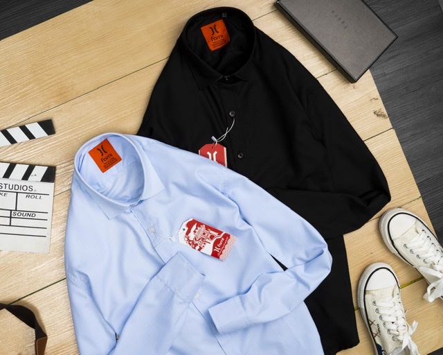 Áo sơmi dài tay Fami coton lụa cao cấp, có bigsize