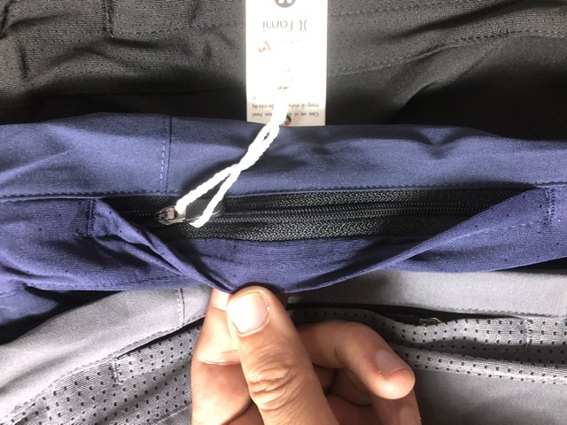 Quần thể thao vải dù phối màu lưới, có bigsize