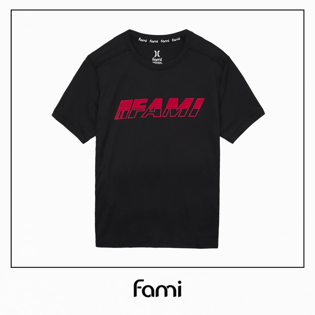 Áo thun thể thao Fami Linear Logo mẫu mới 2020, có bigsize