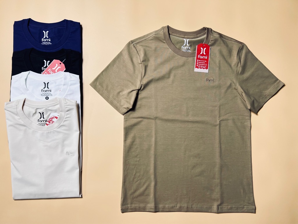 Áo thun coton 4 chiều co giãn, có bigsize