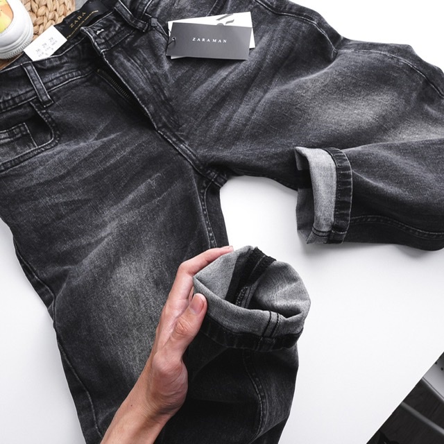 Quần jean Zara wash rách mẫu mới