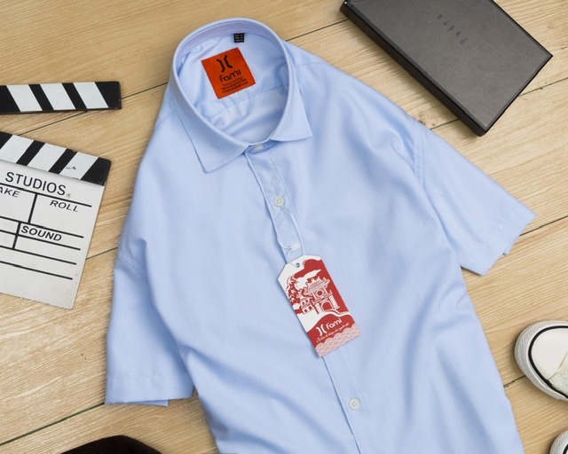 Áo sơmi ngắn tayThời Trang CAROLLAcoton lụa cao cấp, có bigsize