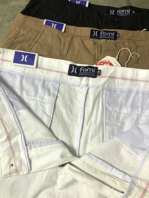 Quần đùi Linen Nam, có bigsize