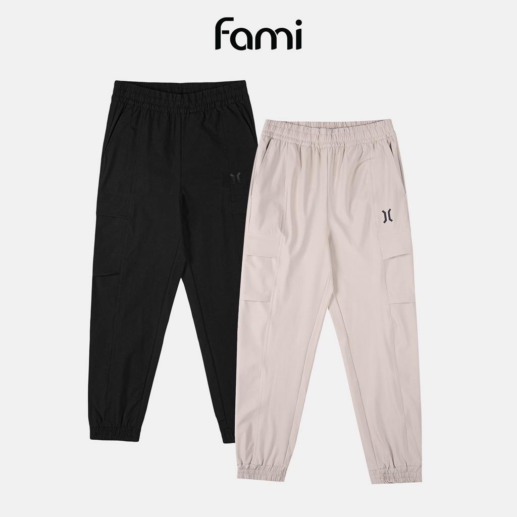 Quần dài jogger vải dù Unisex nam nữ, có bigsize