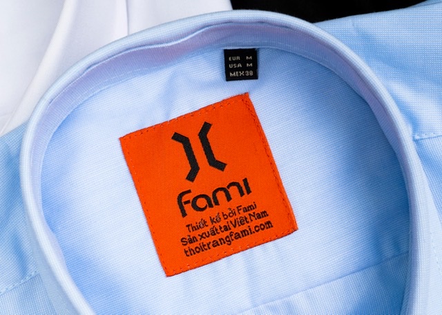 Áo sơmi dài tay Fami coton lụa cao cấp, có bigsize