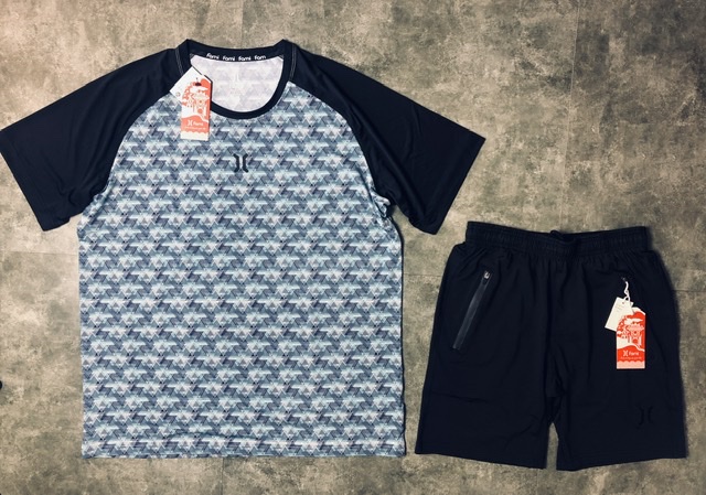 Áo thun thể thao phối tay bigsize