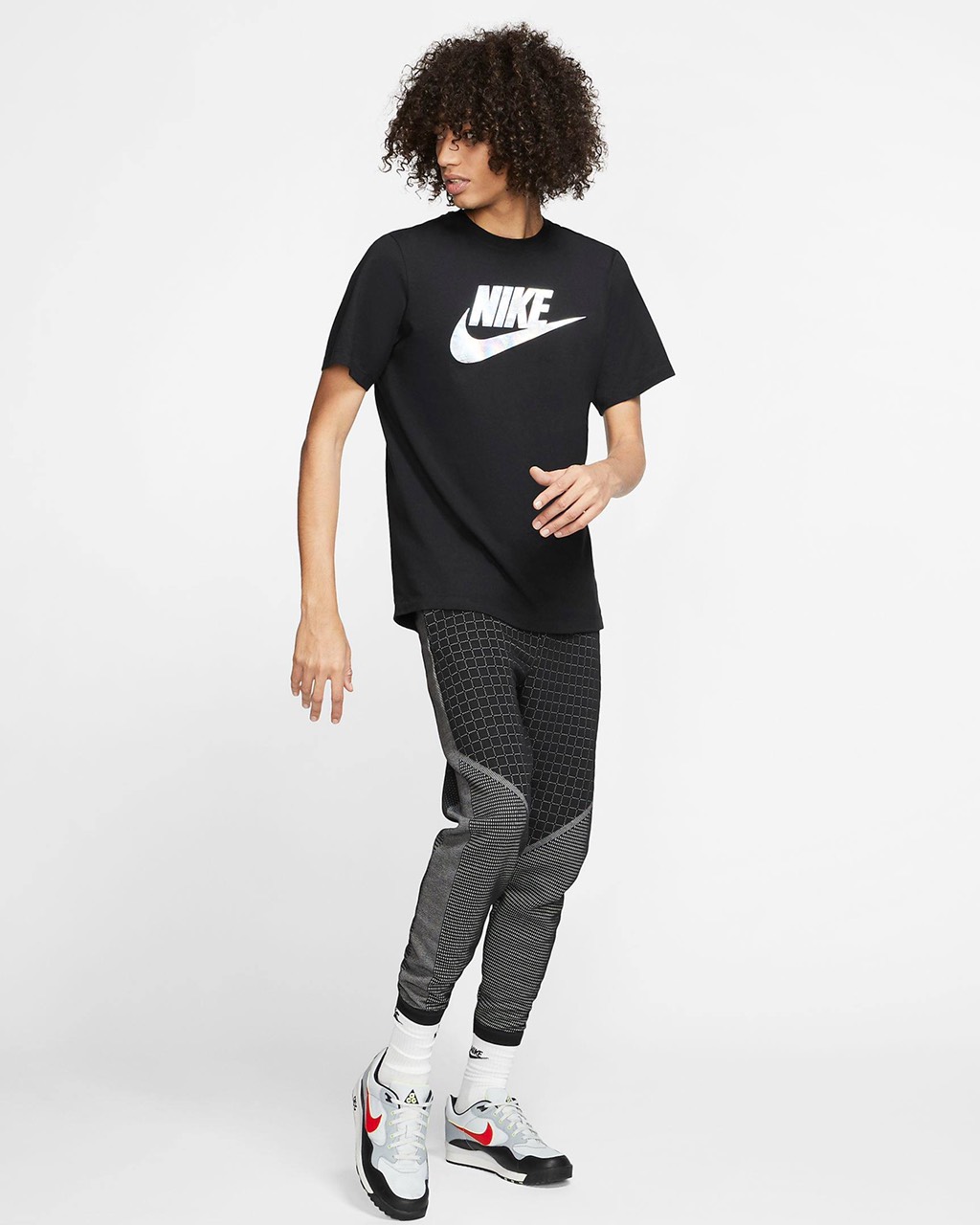 Áo thun Nike coton cao cấp in chuyển màu