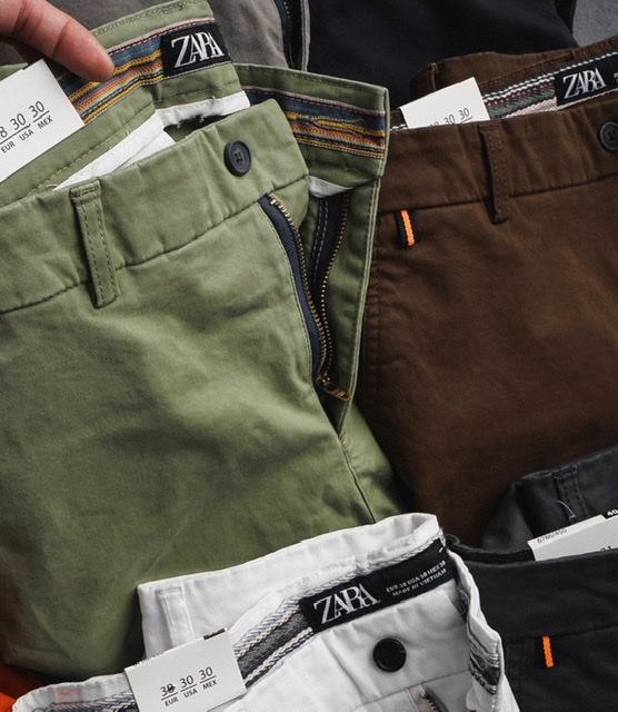 Quần kaki Zara mẫu mới 2021