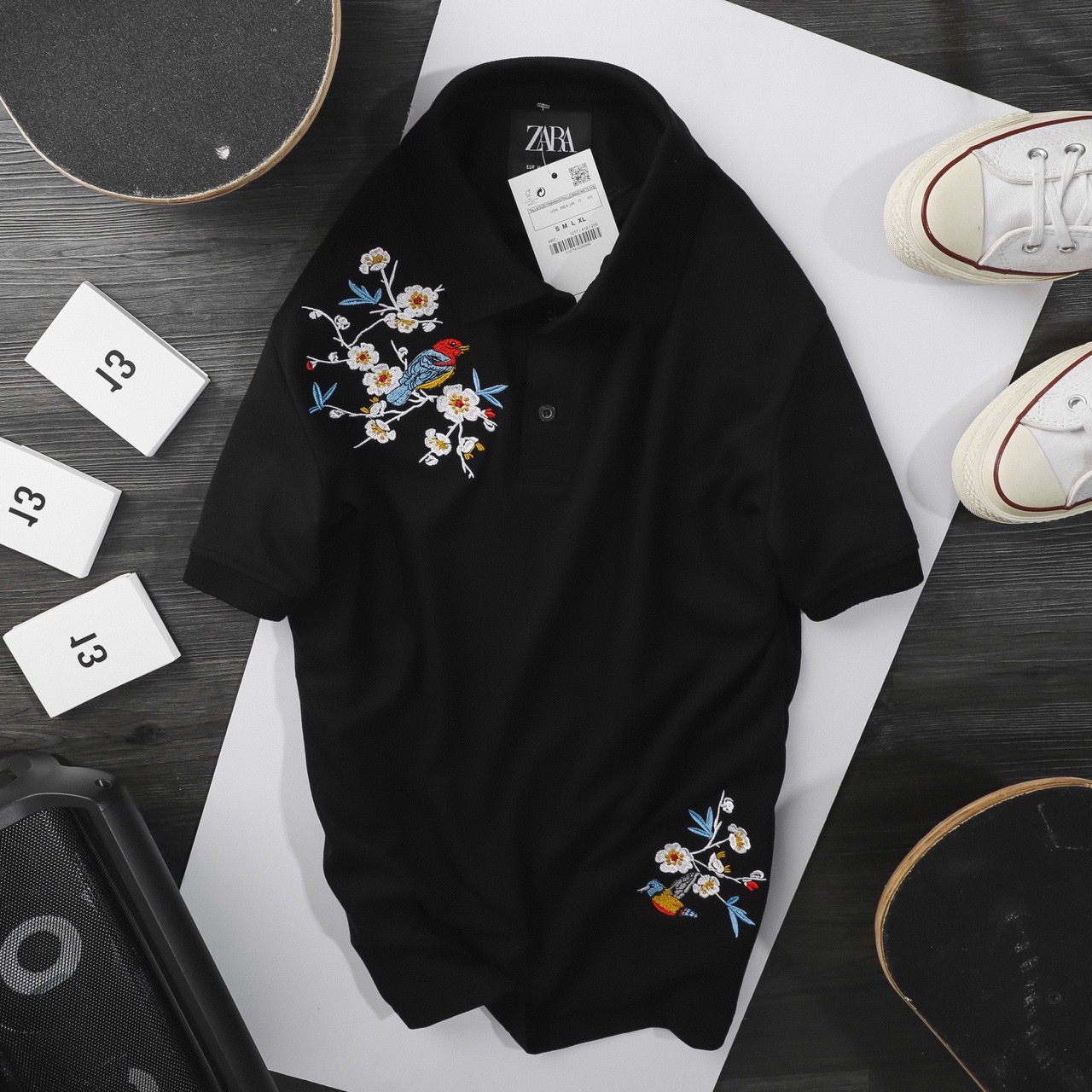 Áo polo thêu cho Nam mẫu mới