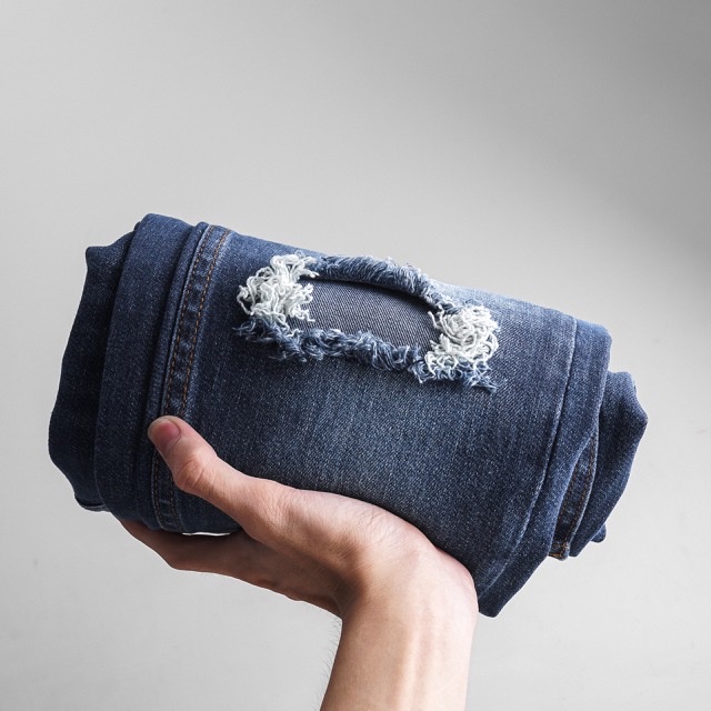 Quần jean Zara wash rách mẫu mới